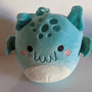 NWOT 3.5" Theotto Cthulhu Squishmallows Purse Clip On Mini Plush Sea Creature